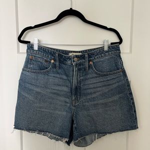 Madewell Curvy Perfect Vintage Denim Shorts